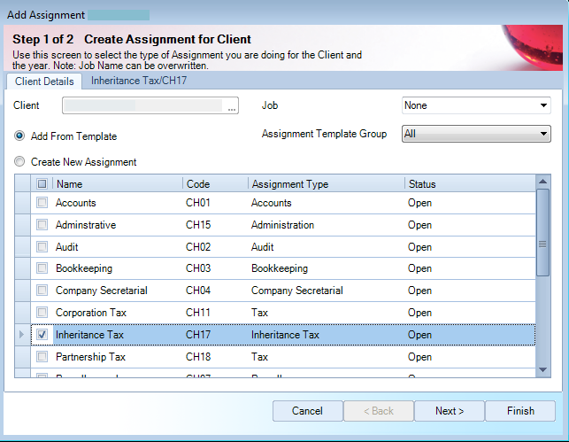 Assignment wizard - 1 add a new assignment from template at client level.PNG
