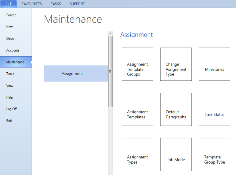 Central - Maintenance - Assignment.PNG