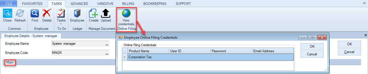 Central - Maintenance - Internal - Setting up online filing credentials - Employee records.PNG